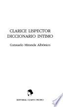 Clarice Lispector, diccionario íntimo