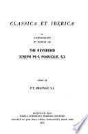 Classica Et Iberica