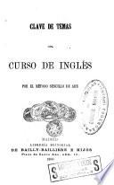 Clave de temas del curso de inglés