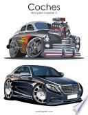 Coches libro para colorear 3