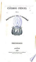 Código penal de la República del Paraguay
