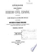 Códigos o estudios fundamentales sobre el derecho civil español