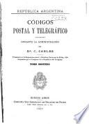 Códigos postal y telegráfico