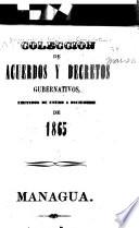 Coleccion de decretos y acuerdos emitidos por el supremo poder ejecutivo