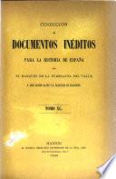 Colección de documentos inéditos para la historia de España