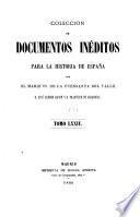 Colección de documentos inéditos para la historia de España