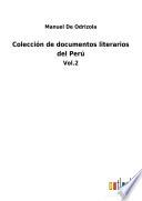 Colección de documentos literarios del Perú