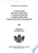 Colección de documentos y manuscriptos compilados por Fernández de Navarrete