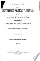 Colección de las instituciones políticas y jurídicas de los pueblos modernos