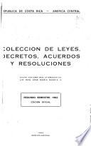 Colección de las leyes y decretos expedidos por los supremos poderes legislativo, conservador y ejecutivo