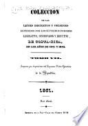 Colección de leyes, decretos, acuerdos y resoluciones