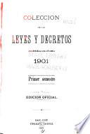Colección de leyes, decretos, acuerdos y resoluciones