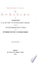 *Colección de los mas viejos populares romances castellanos
