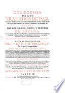 Coleccion de los tratados de paz, alianza, neutralidad,