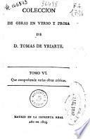 Coleccion de obras en verso y prosa de D. Tomas de Yriarte