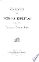 Coleccion de poesías inéditas