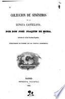 Colección de sinónimos de la lengua castellana
