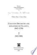 Colección diplomática del Monasterio de Celanova, 842-1230: 943-988
