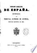 Coleccion legislativa de España