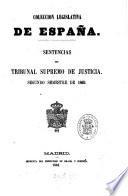 Coleccion legislativa de España