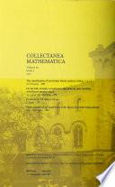 Collectanea Mathematica