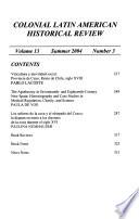 Colonial Latin American Historical Review