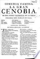 Comedia famosa. La Gran Cenobia