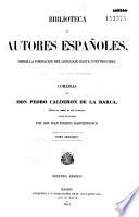 Comedias de Don Pedro Calderon de La Barca