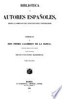 Comedias de Don Pedro Calderón de la Barca