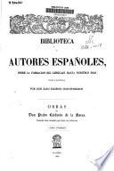 Comedias de Don Pedro Calderón de la Barca: -Vol.2.-Vol.3-Vol.4