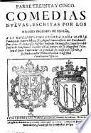 Comedias escogidas de los mejores ingenios de Espana