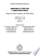 Comentarios al Código civil y compilaciones forales