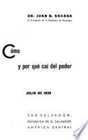 Cómo y por qué caí del poder, julio de 1936