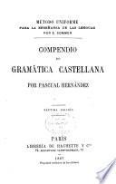 Compendio de gramática castellana