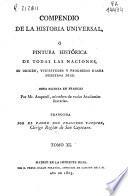 Compendio de la historia universal, o, Pintura histórica de todas las naciones