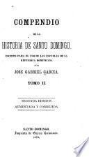 Compendio dela historia de Santo Domingo