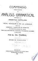 Compendio teórico-prático de análisis gramatical