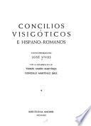 Concilios visigóticos e hispano-romanos