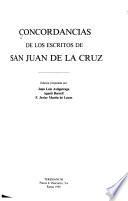 Concordancias de los escritos de San Juan de la Cruz
