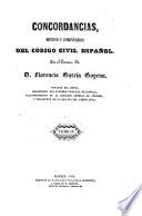Concordancias del Código Civil Español