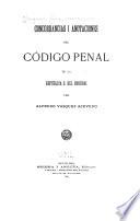 Concordancias i anotaciones del Código penal de la República O. del Uruguai