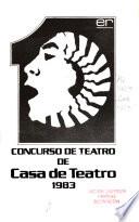 Concurso de teatro de Casa de Teatro, 1983