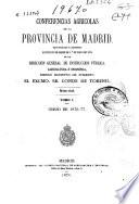 Conferencias agrícolas de la provincia de Madrid: Curso de 1876-77