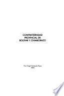 Confraternidad provincial de Bolívar y Chimborazo