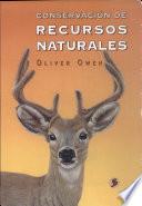 Conservación de recursos naturales