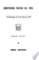 Constitución política del Perú