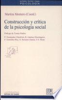Construcción y crítica de la psicología social