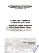 Contribución al conocimiento del sistema del Lago Titicaca