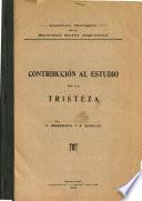 Contribución al estudio de la triste
