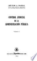 Control judicial de la administración pública